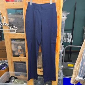 Perflex Size XS Navy Blue Stretch Scrub Pant